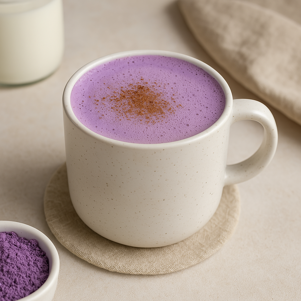 Ube Latte — la boisson violette qui réchauffe l’âme